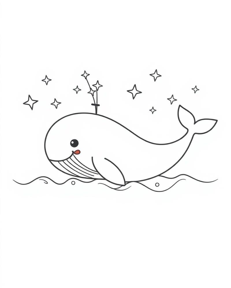 Starlit Whale