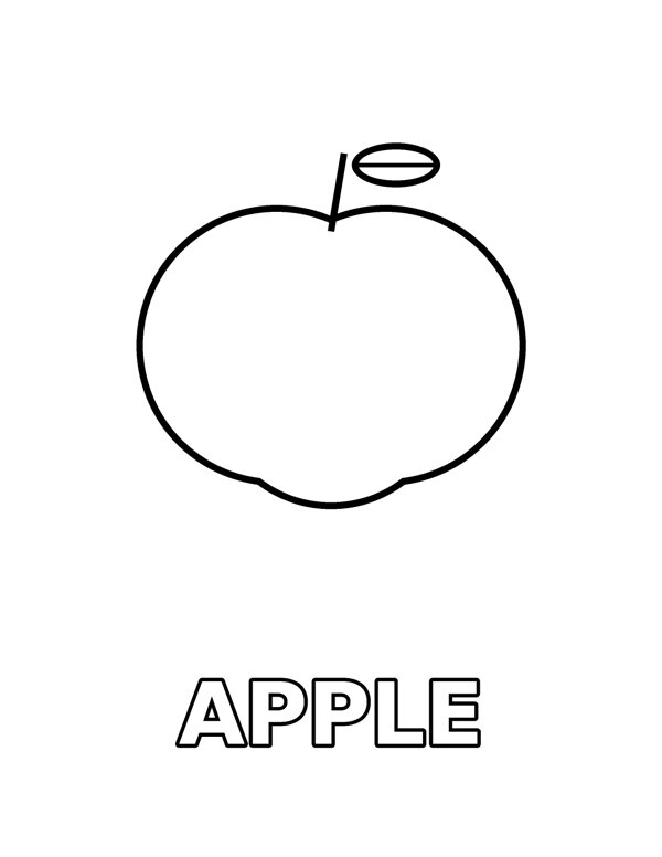 Big Apple (Toddler) coloring page